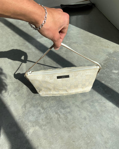 GUCCI MONOGRAM MINI SHOULDER BAG - BEIGE - Known Source