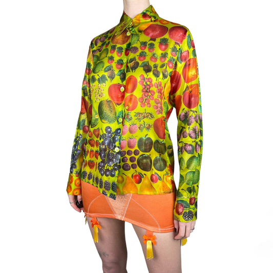 S/S 1995/1996 Gucci fruit blouse - Known Source