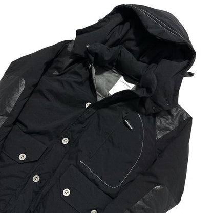 And Wander Black Down Puffer Jacket - Known Source
