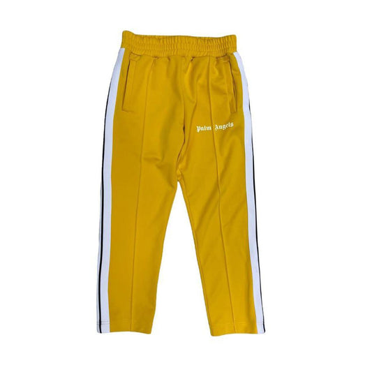 Palm Angels yellow side stripe track pants - Known Source
