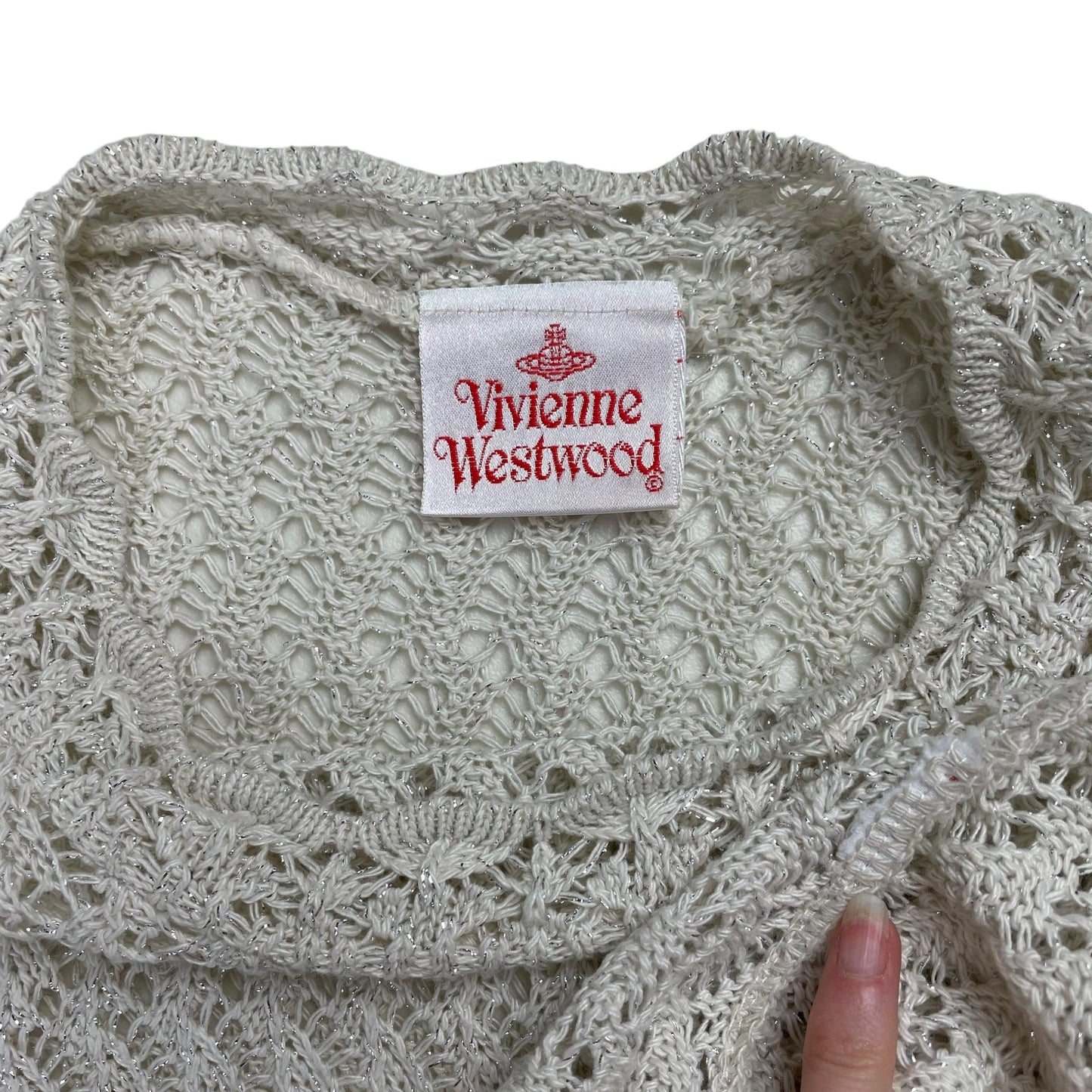 c.1994 Vivienne Westwood crochet knit dress - Known Source