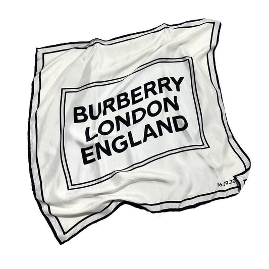 Burberry London England Silk Scarf - Known Source