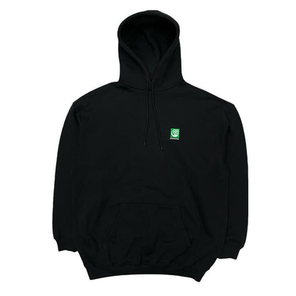 Balenciaga black Eco pullover hoodie - Known Source