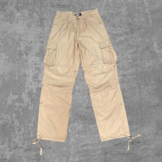 JAPANESE 90S MULTI-POCKET CARGO TROUSERS - W31 - Known Source