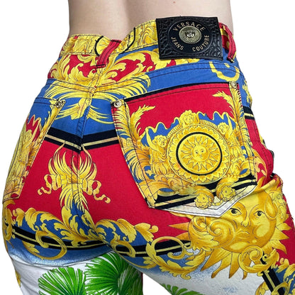 S/S 1993 Versace Sun Jeans - Known Source