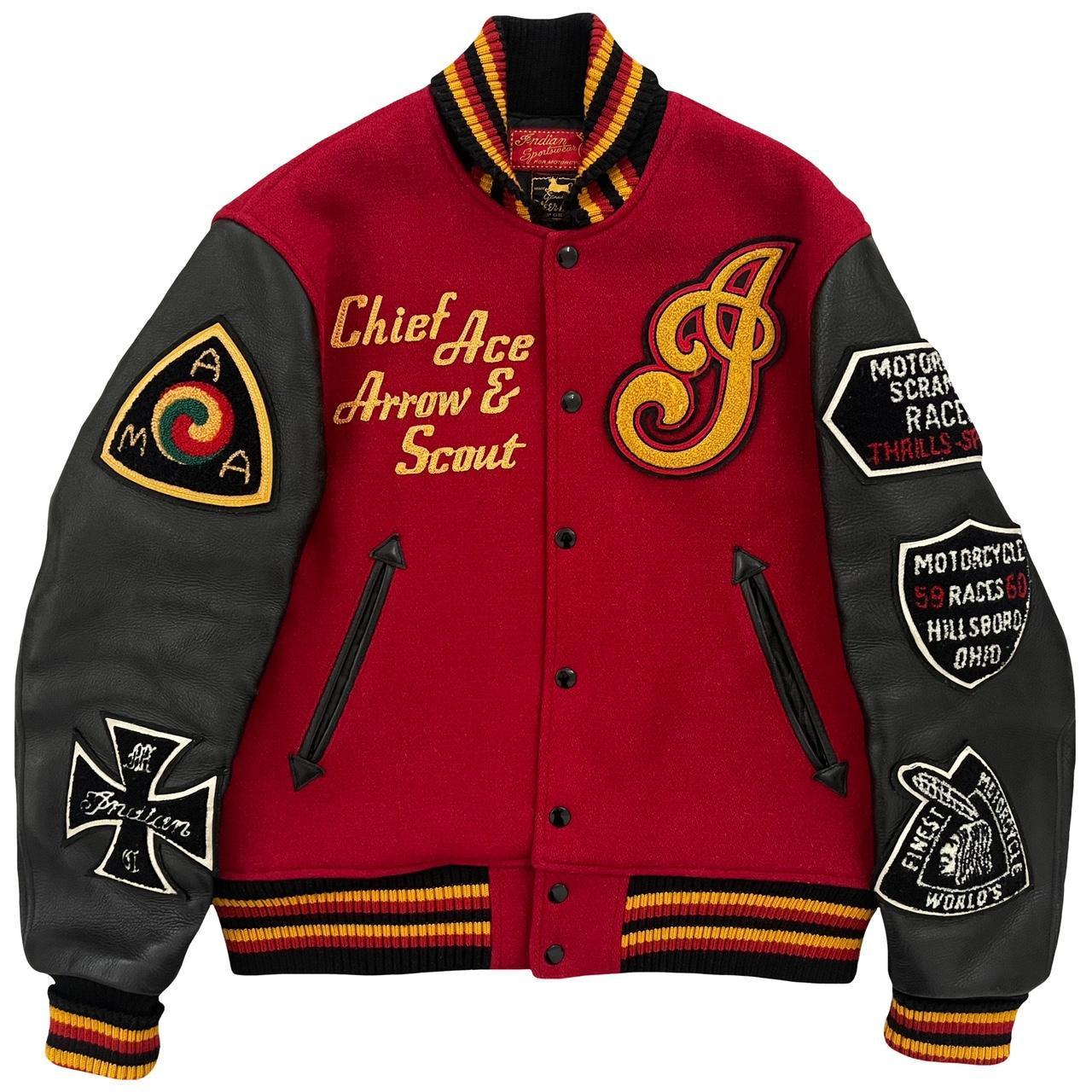 Indian Motorcycle Varsity Jacket - Known Source