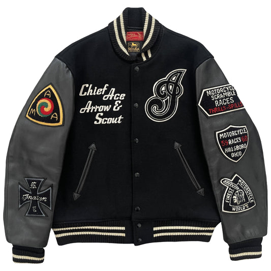 Indian Motorcycle Varsity Jacket - Known Source