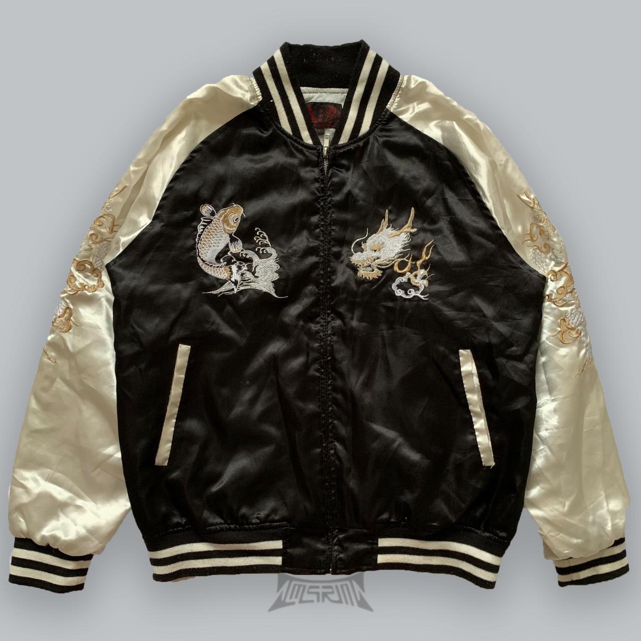 Japanese Silk Bomber Jacket - L - Known Source