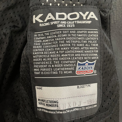 Kadoya Leather Racer Jacket - Known Source