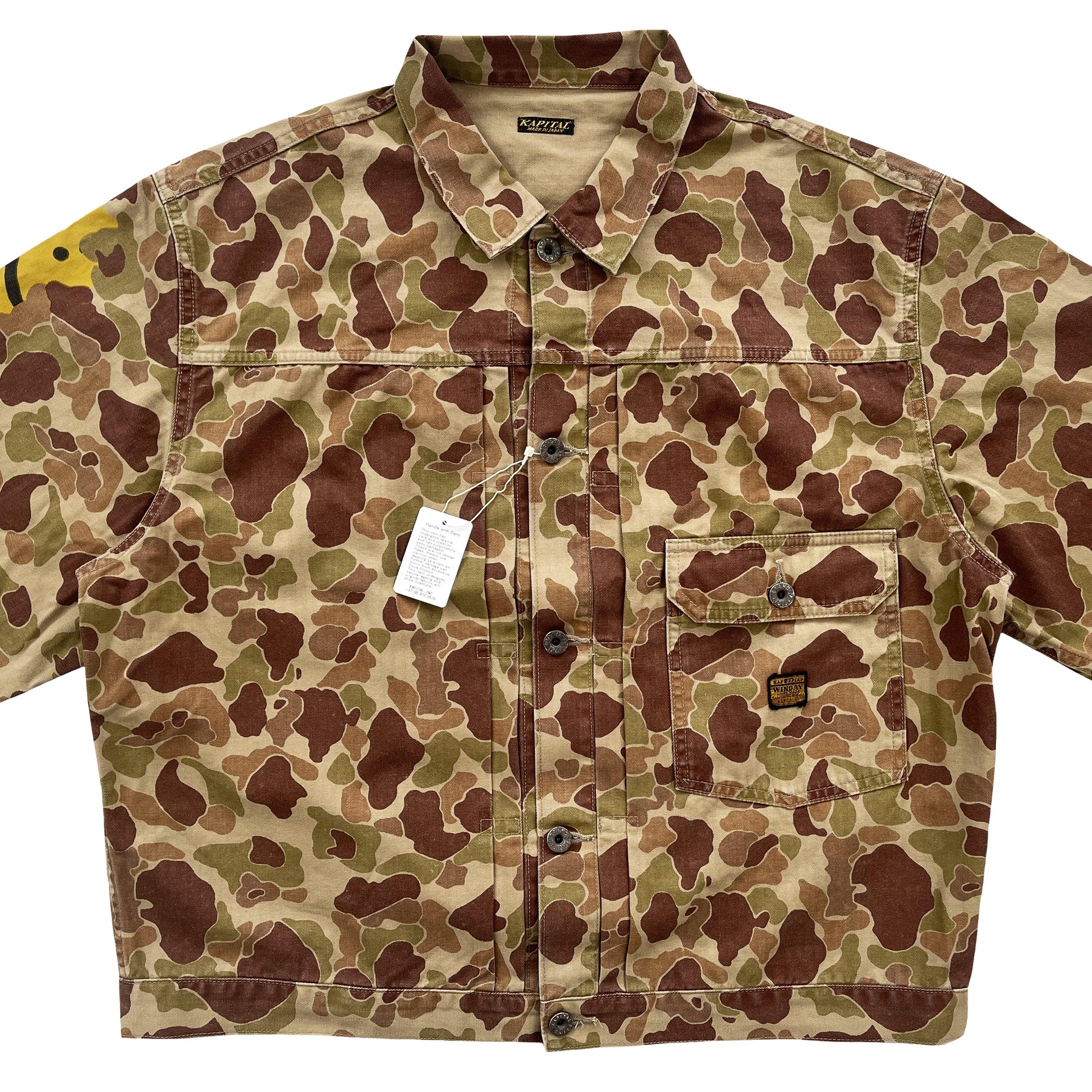 Kapital Camouflage Cotton Twill Jacket - Known Source
