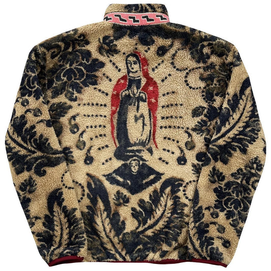 Kapital Damask Virgin Mary Fleece Jacket - Known Source