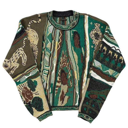 Kapital Rasta Virgin Mary Gaudy Sweater - Known Source