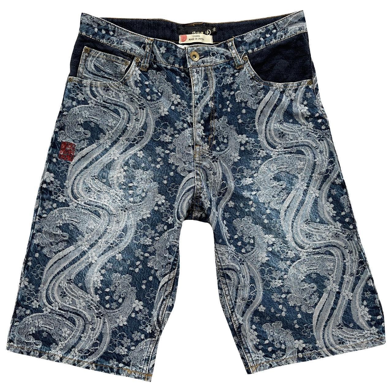 Karakuri Denim Shorts - Known Source