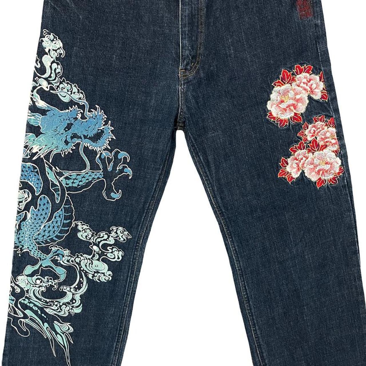 Karakuri Tamashii Multipocket Dragon Jeans - Known Source