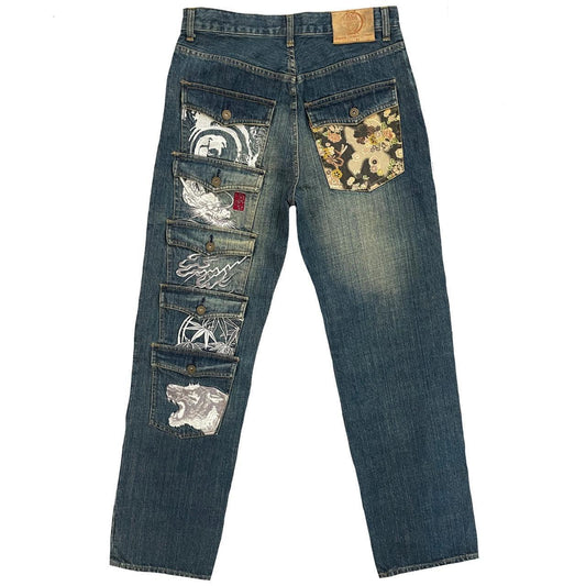 Karakuri Tamashii Multipocket Jeans - Known Source