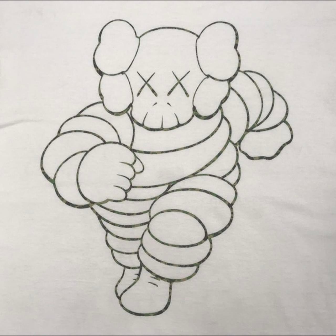 Kaws × BAPE Michelin Man chum T-shirt - Known Source