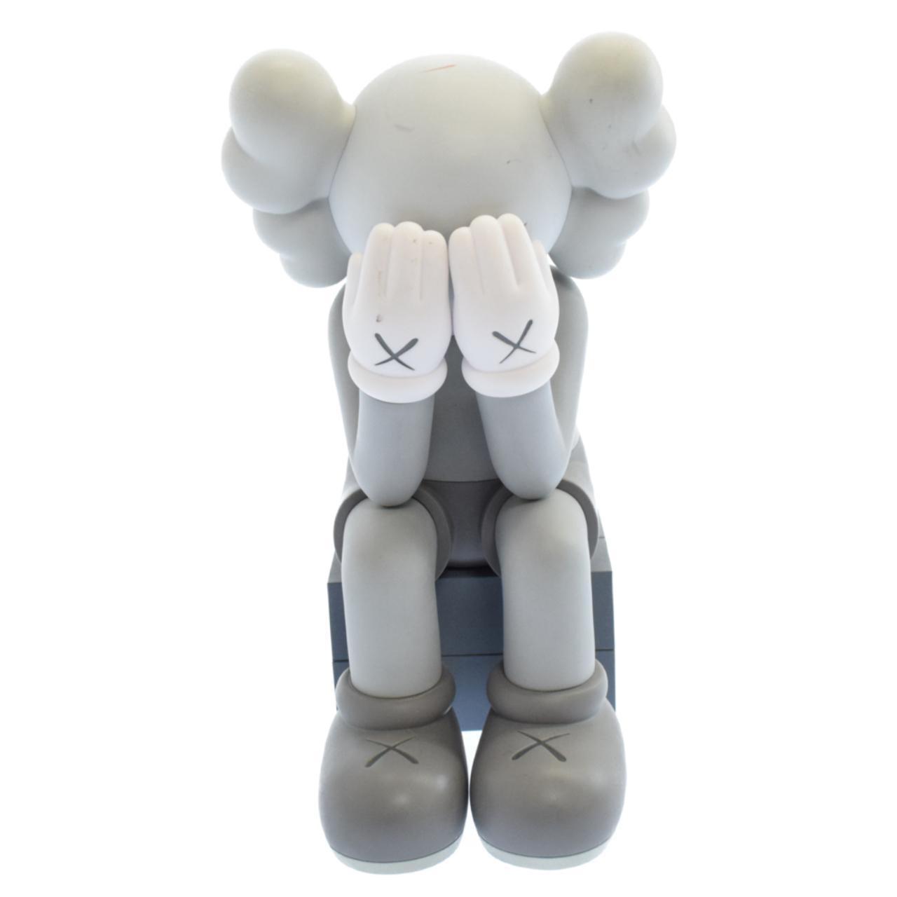KAWS Passing Through Open Edition Vinyl Figure Grey - Known Source