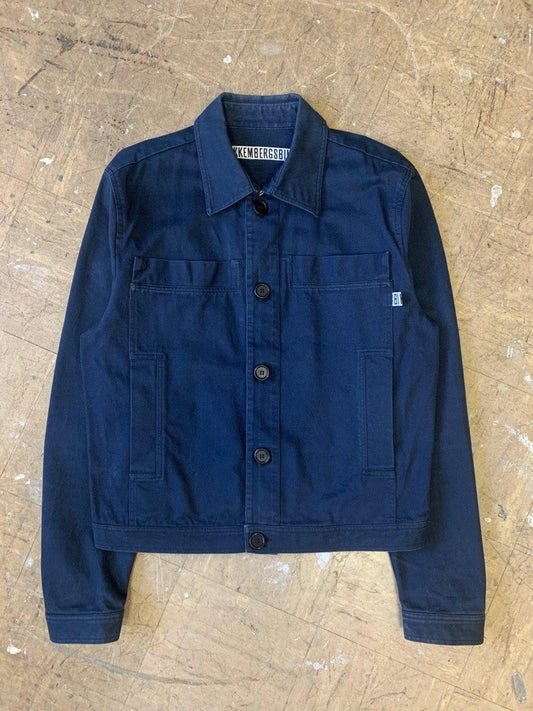 (L) Dirk Bikkembergs AW2003 Heavy Drill Cotton Multipocket Panelled Work Jacket - Known Source