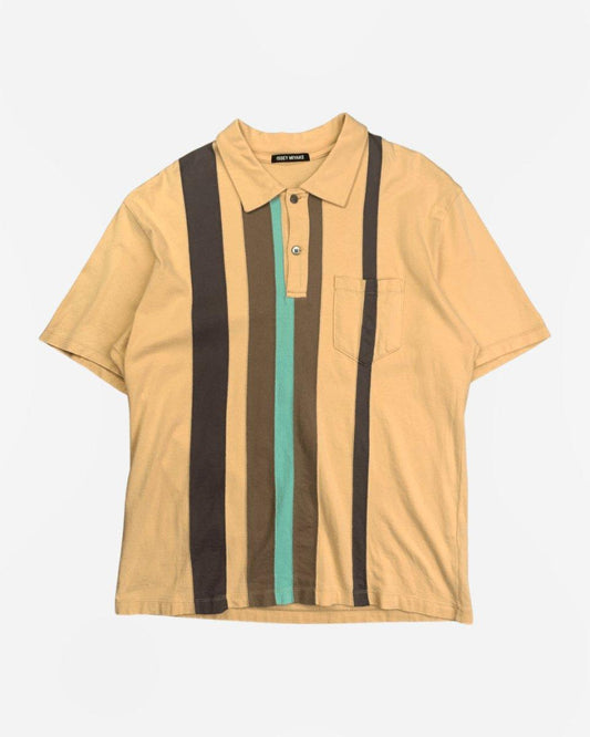 (L) Issey Miyake SS2011 Striped Collared Top - Known Source