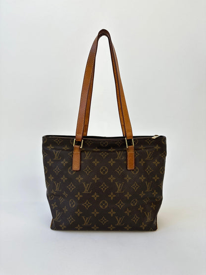 Louis Vuitton 2002 Cabas Mezzo Monogram Shoulder Bag - Known Source