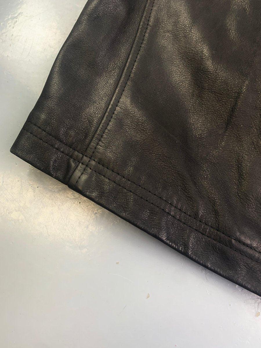 (M) Emporio Armani AW1993 Leather Utility Vest - Known Source