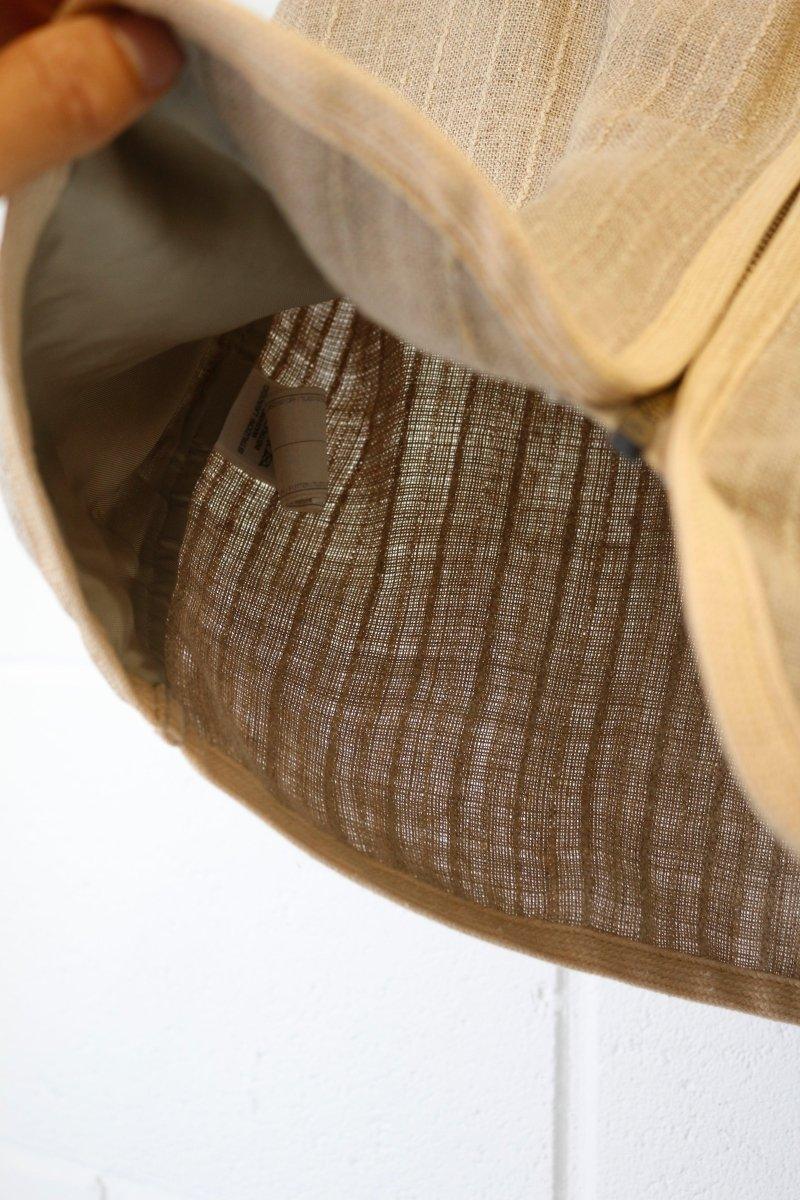 (M) Emporio Armani SS1992 Boxy Linen Textured Vest - Known Source