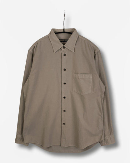 (M) Issey Miyake SS2006 Moleskin Cotton Shirt - Known Source