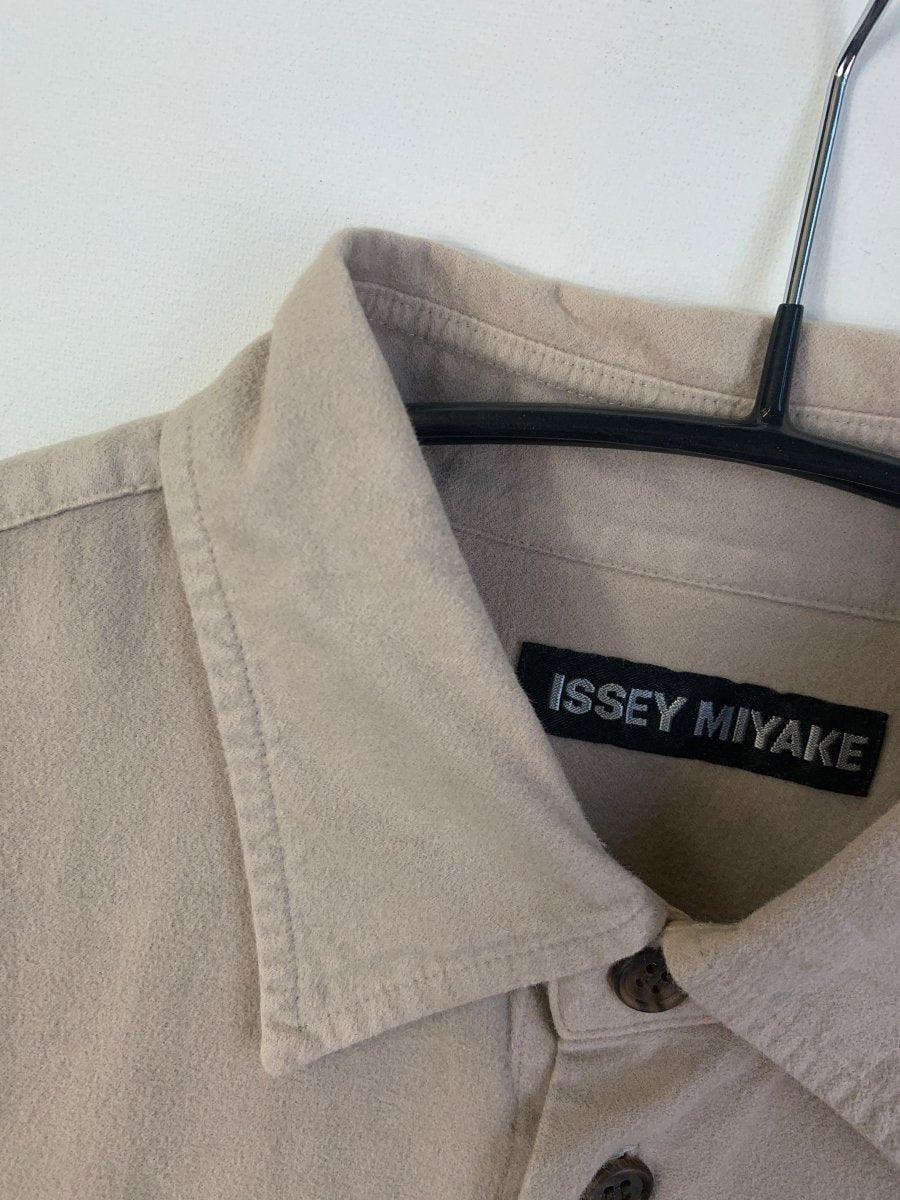 (M) Issey Miyake SS2006 Moleskin Cotton Shirt - Known Source