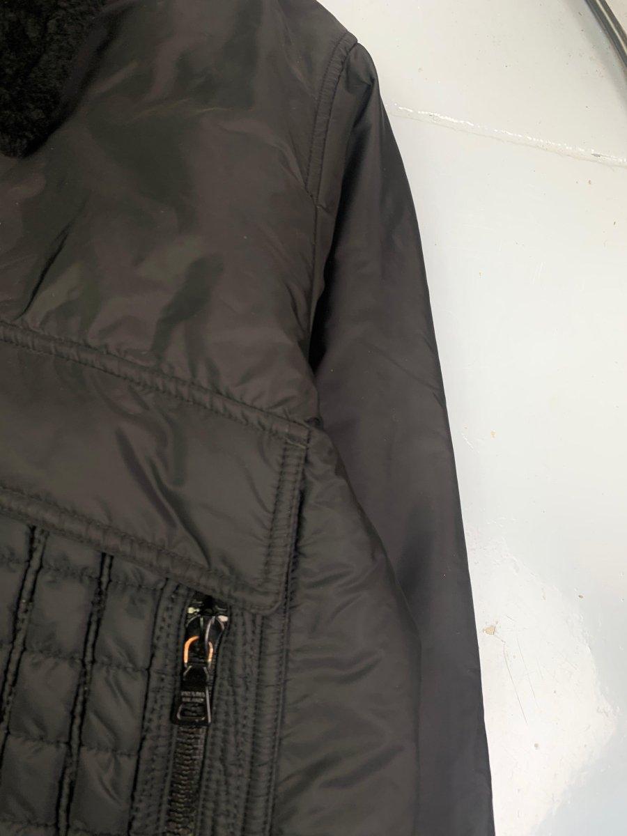 (M-L) Prada AW2001 Cropped Padded Nylon Quilted Cargo Jacket - Known Source