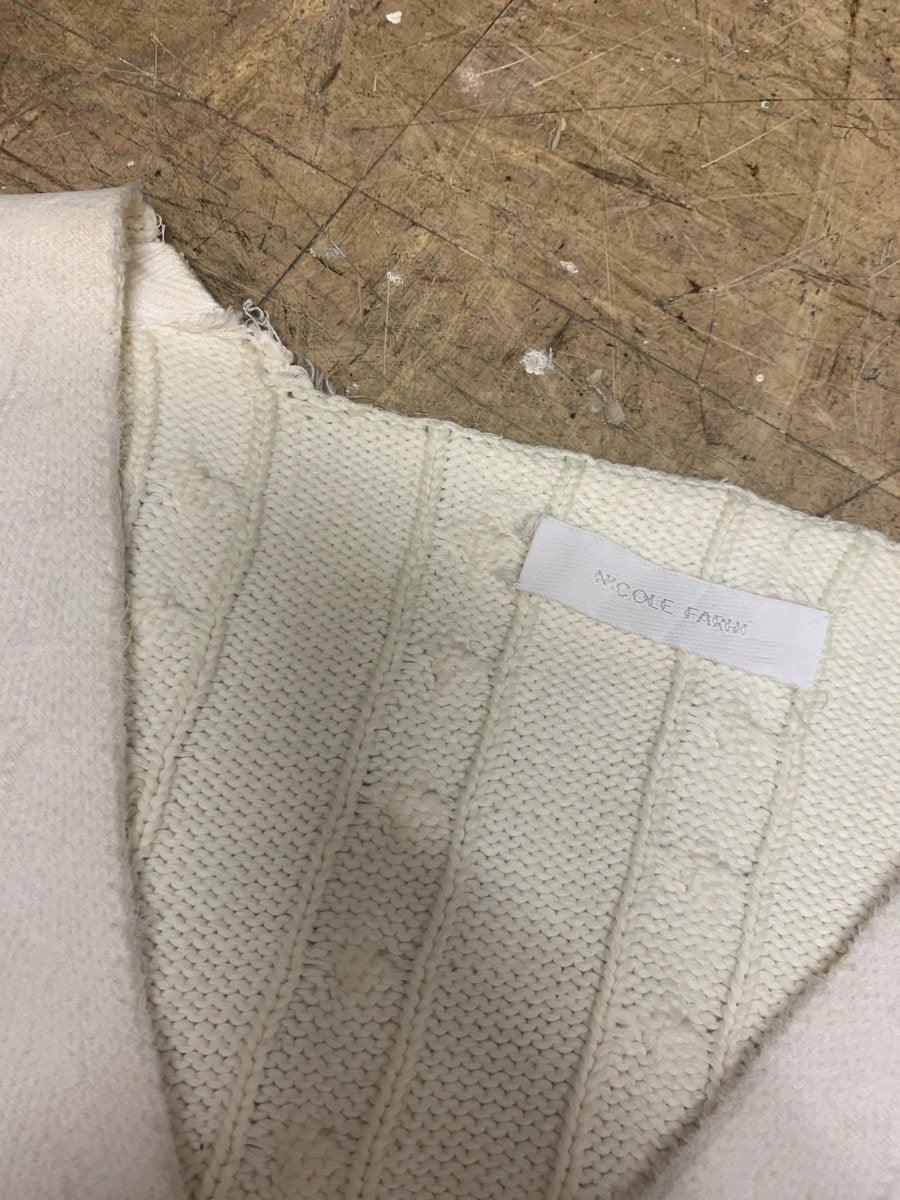 (M) Nicole Farhi AW1998 Taped Knit Sweater Vest - Known Source