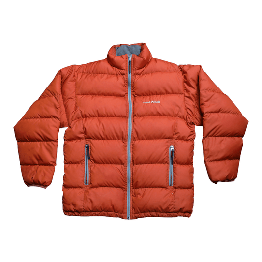 Mont-bell orange puffer down jacket - Known Source