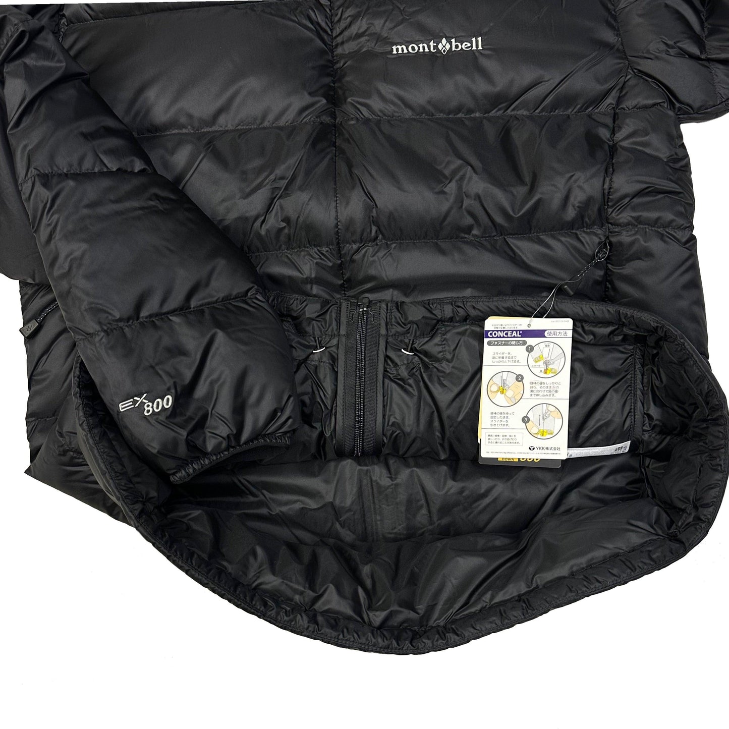 Montbell Alpine EX 800 Down Puffer Jacket In Black ( M ) - Known Source