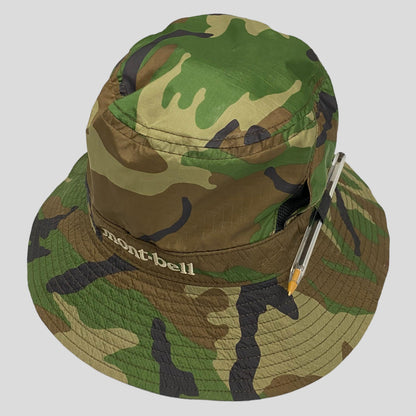 Montbell Camo Ripstop Ventilated Boonie Hat - Known Source