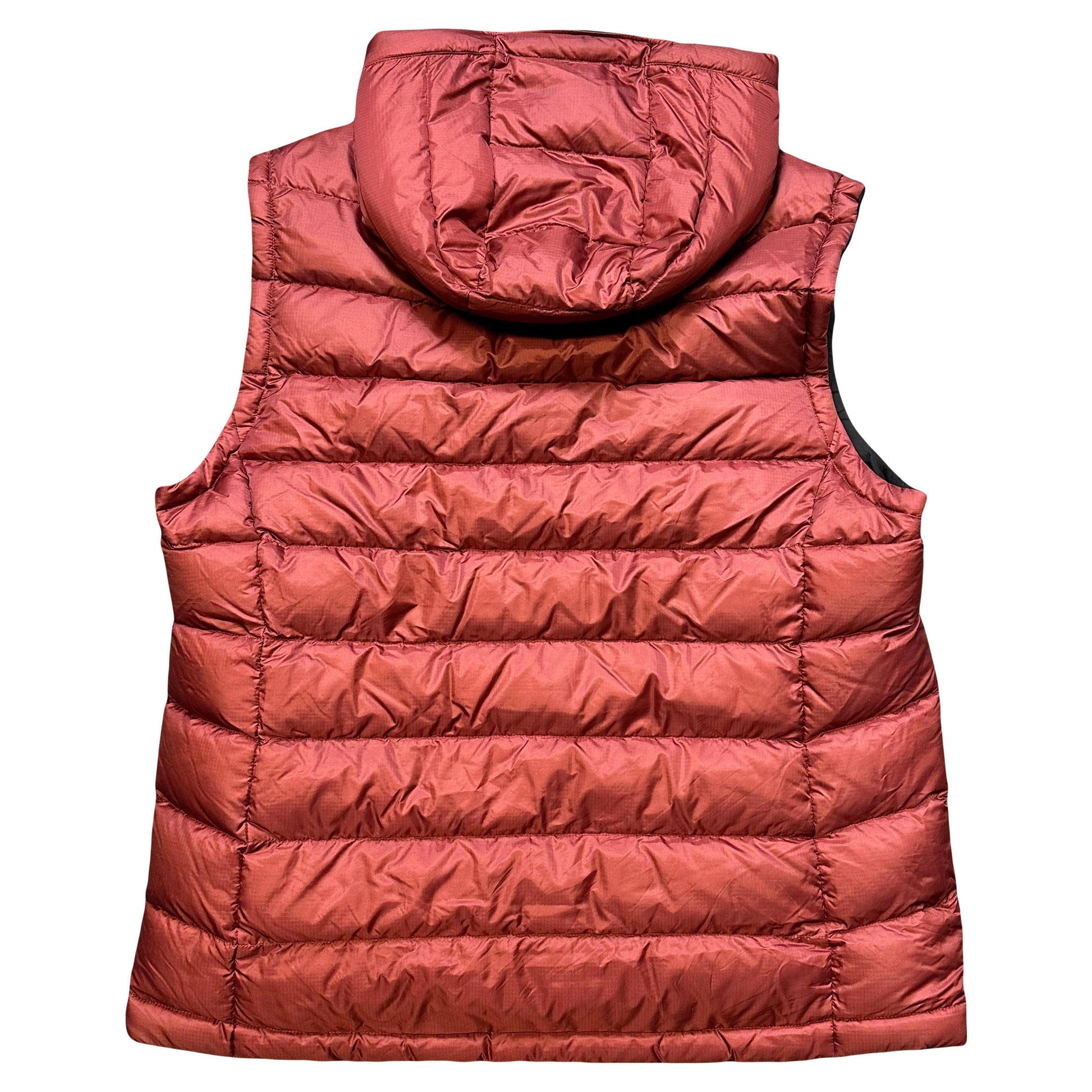 Montbell Reversible Down Puffer Gilet In Red & Black ( XL ) - Known Source