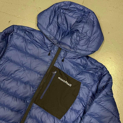 Montbell Reversible Down Puffer Jacket In Blue & Black ( M ) - Known Source