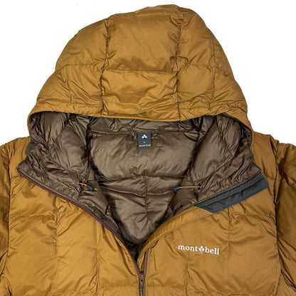 Montbell Square Stitch EX 800 Down Puffer Jacket In Brown ( L ) - Known Source