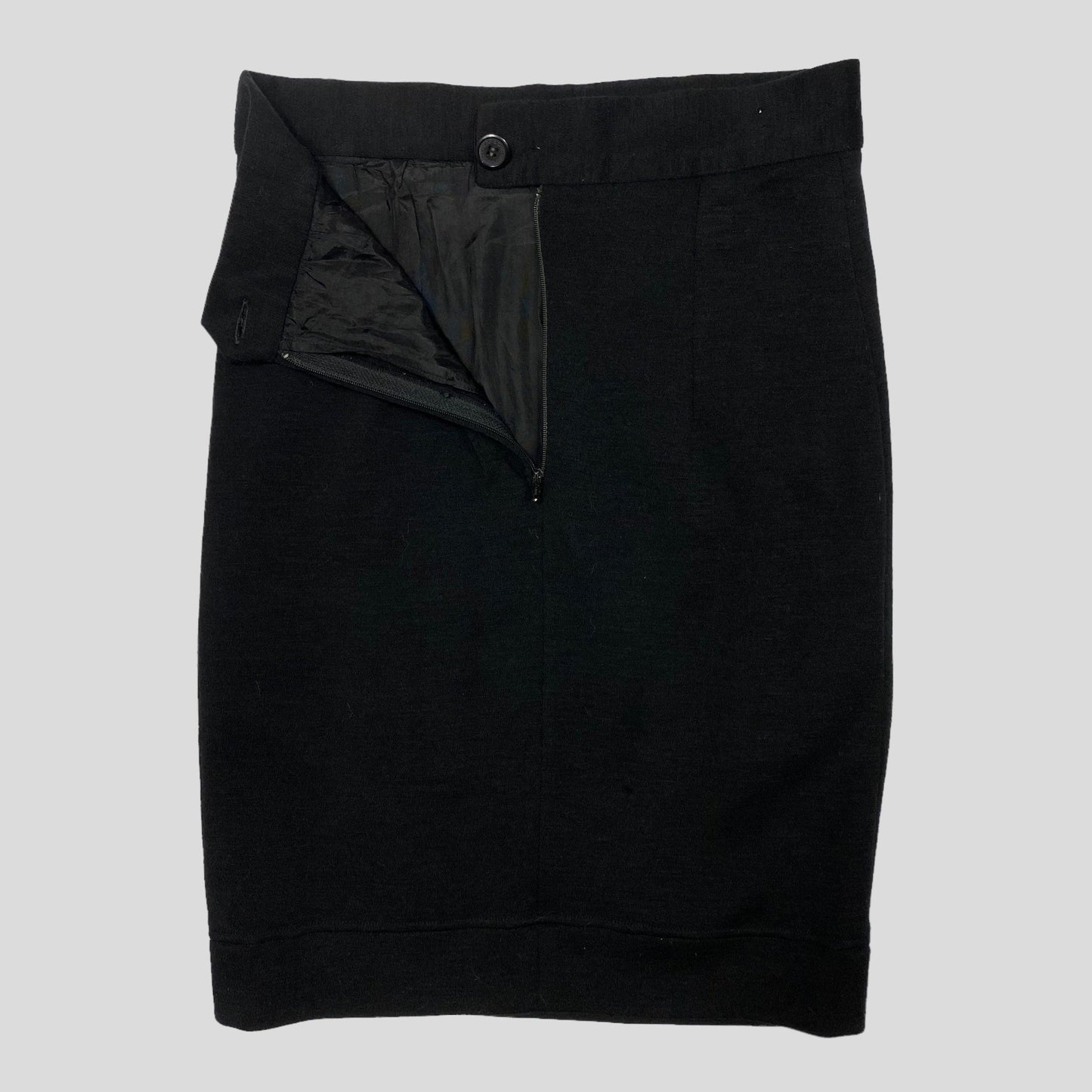Moschino 90’s Cheap and Chic Wool Skirt - 10/12 - Known Source