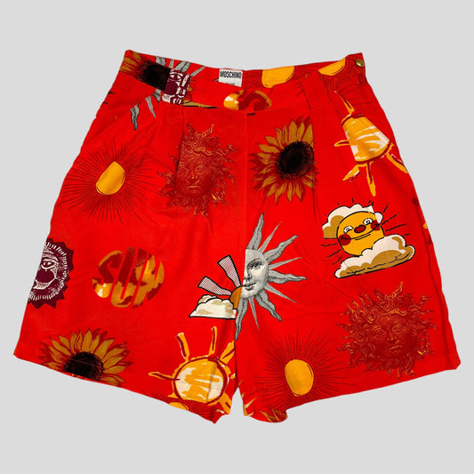 Moschino Jeans 1993 Sun Shorts - 28-30 - Known Source