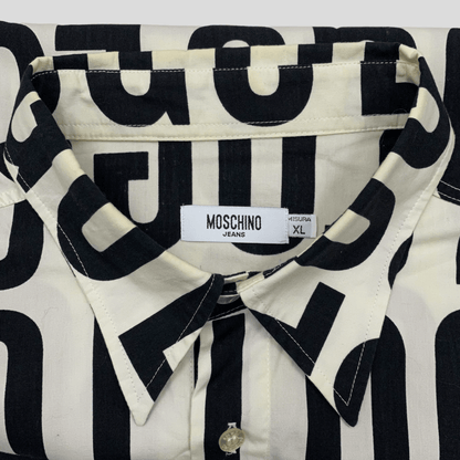 Moschino Jeans 1999 Logo Shirt - XL - Known Source