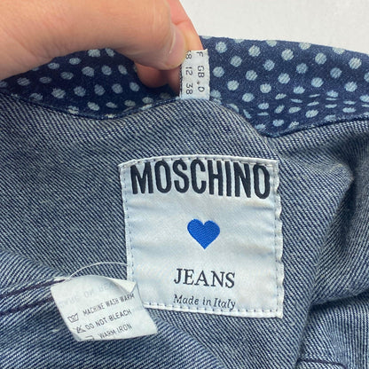 Moschino Jeans 80’s Polkadot Denim Jacket - 10/12 - Known Source