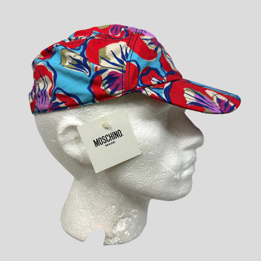 Moschino Mare 00’s Floral Neon Cap DSWT - S/M - Known Source