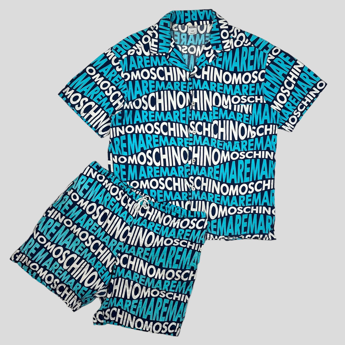 Moschino Mare 90’s Spellout Set - L/XL - Known Source