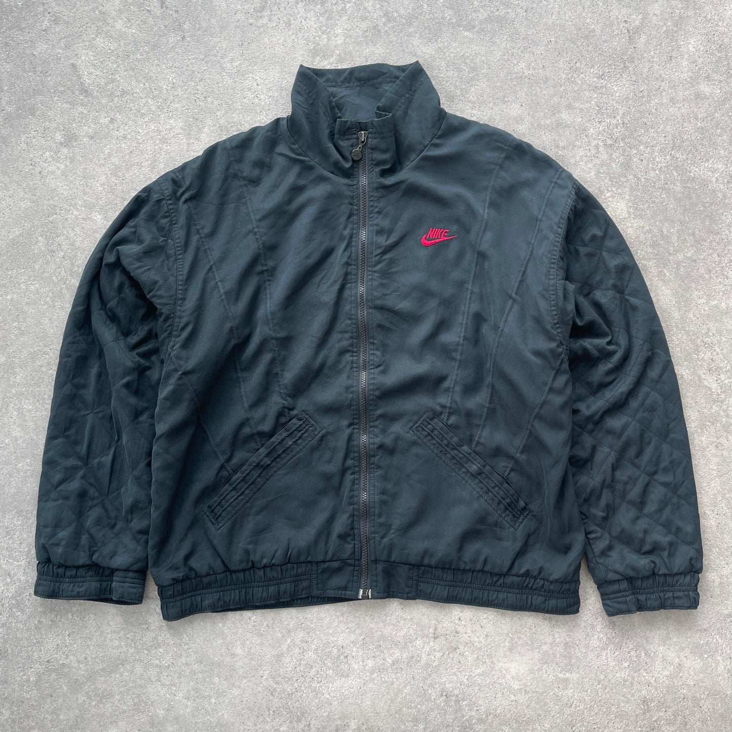 Nike 1990s Air Jordan quilted track jacket (L) - Known Source