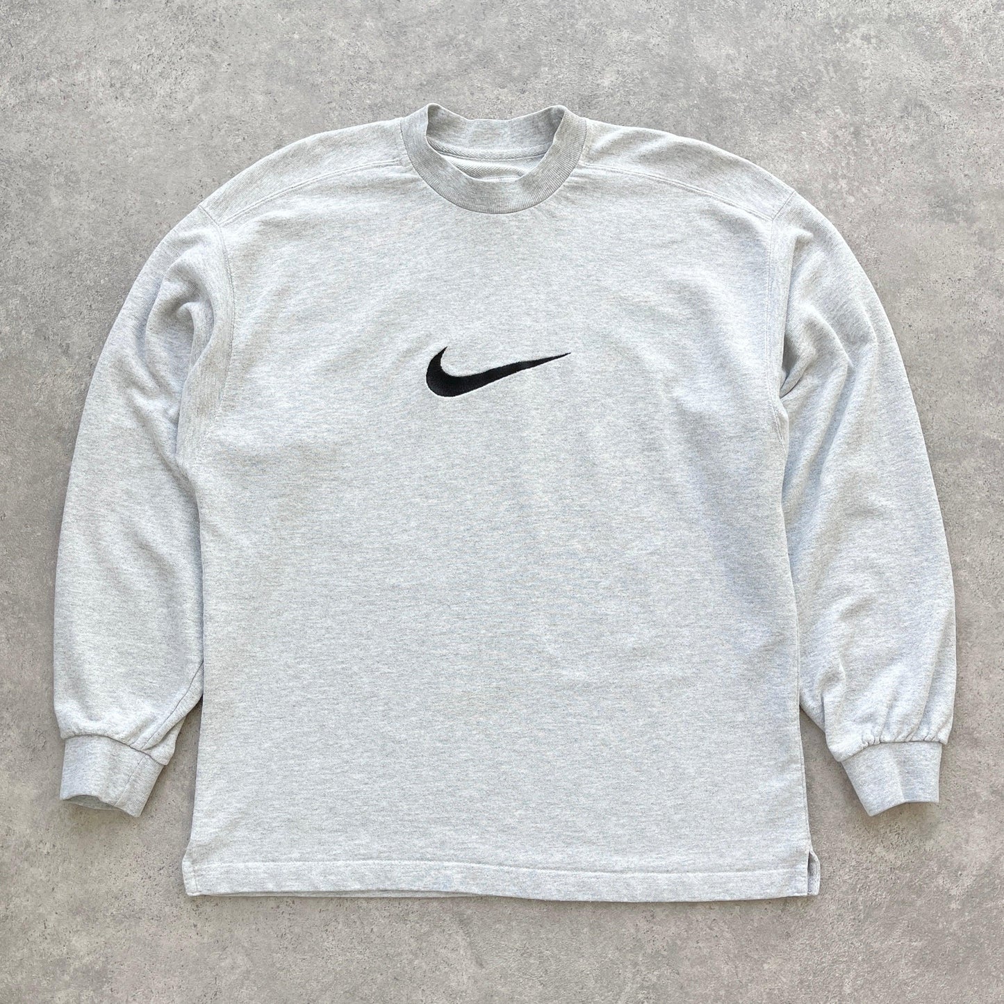 Nike 1990s embroidered heavyweight sweatshirt (M) - Known Source