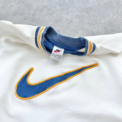 Nike 1990s heavyweight embroidered sweatshirt (L) - Known Source