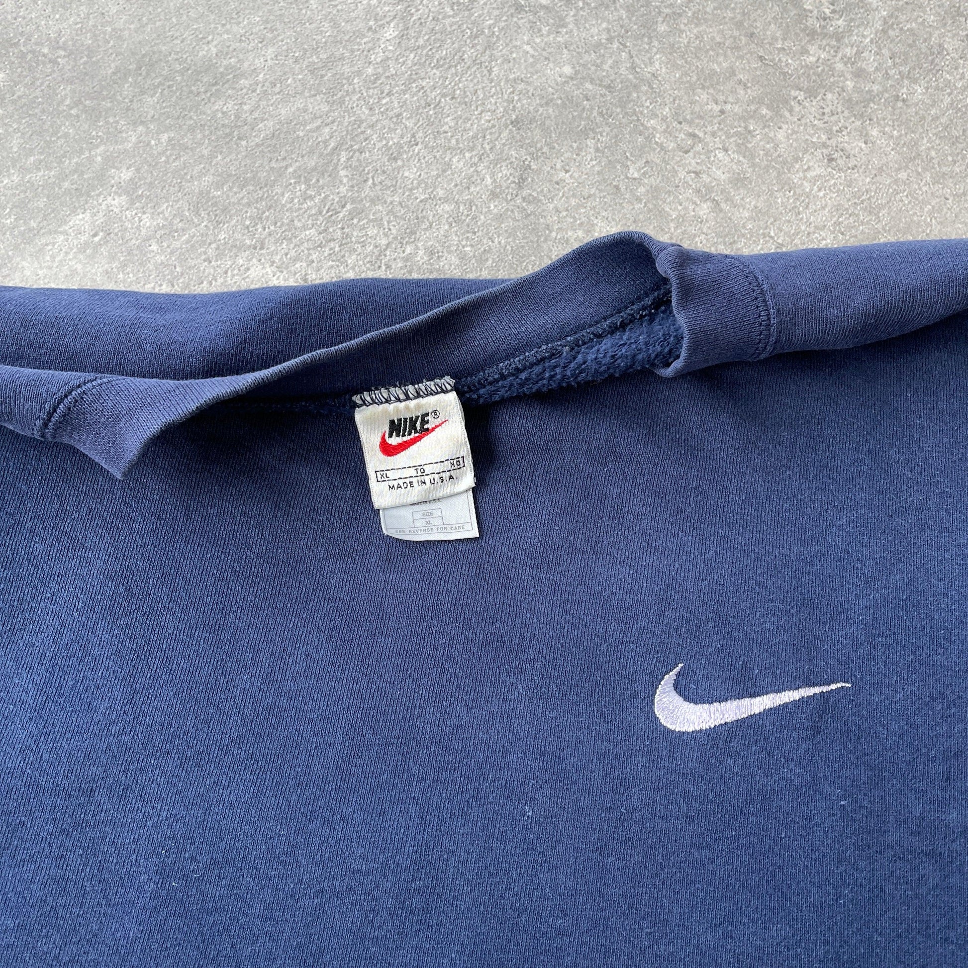 Nike 1990s heavyweight embroidered sweatshirt (XL) - Known Source