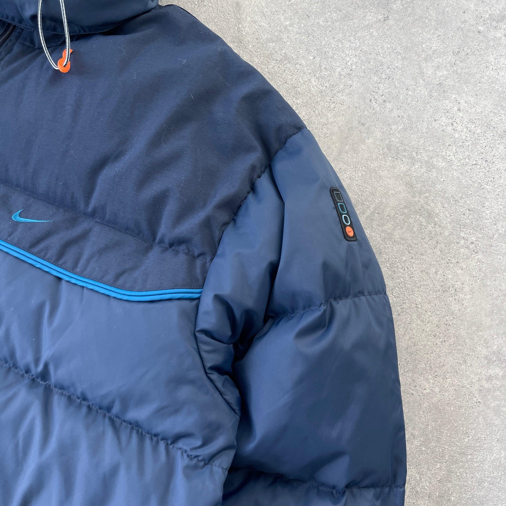 Nike 1999 technical heavyweight down fill puffer jacket (XL) - Known Source