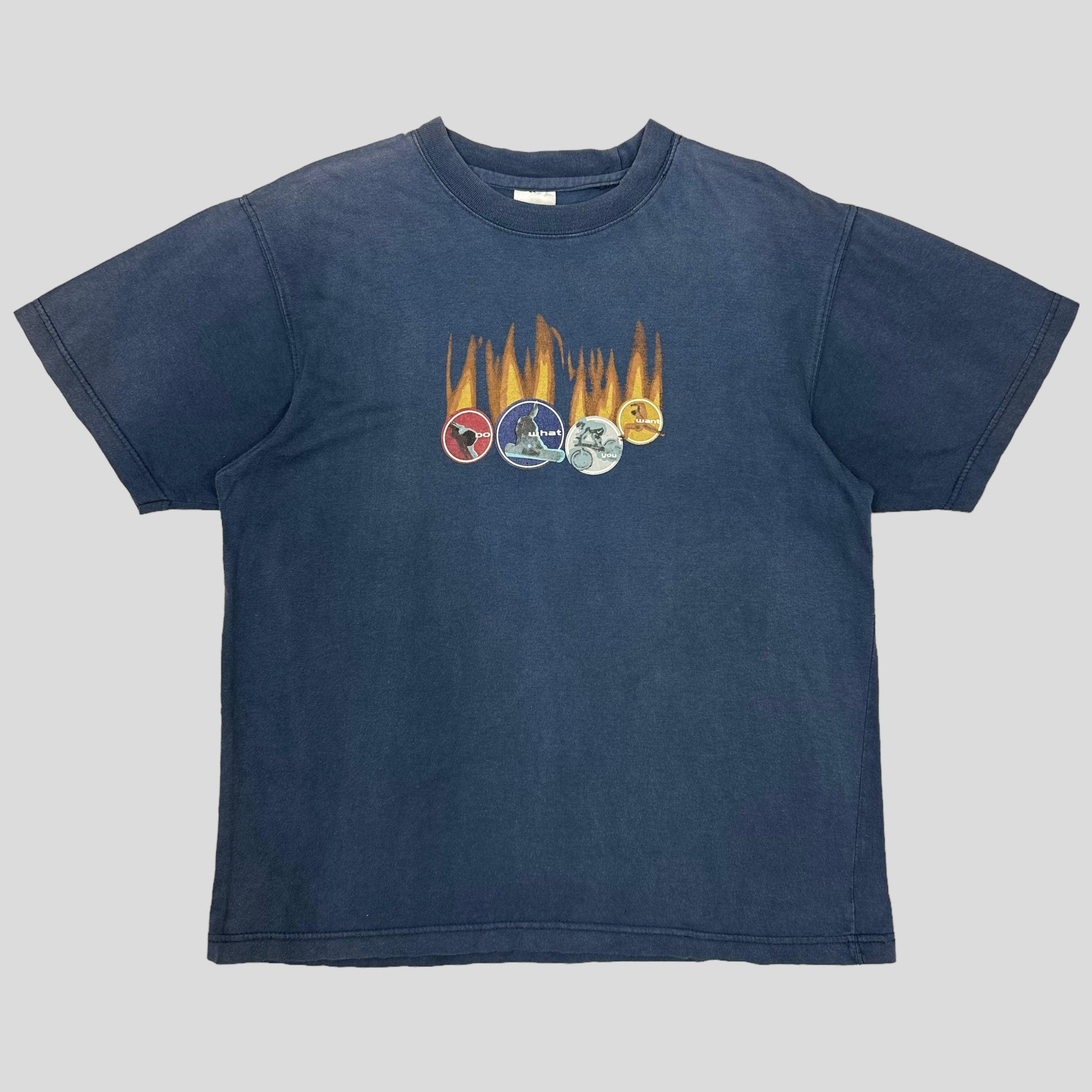 Nike 90’s Flame T-shirt - M - Known Source