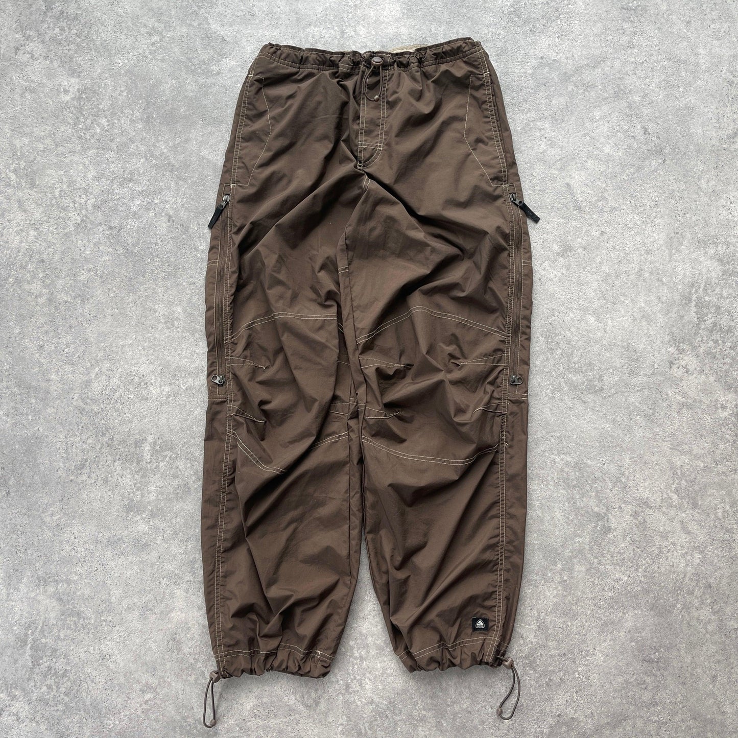 Nike ACG 2000s lightweight technical parachute pants (S) - Known Source