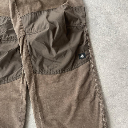 Nike ACG RARE 2000s cord technical double knee trousers (S) - Known Source